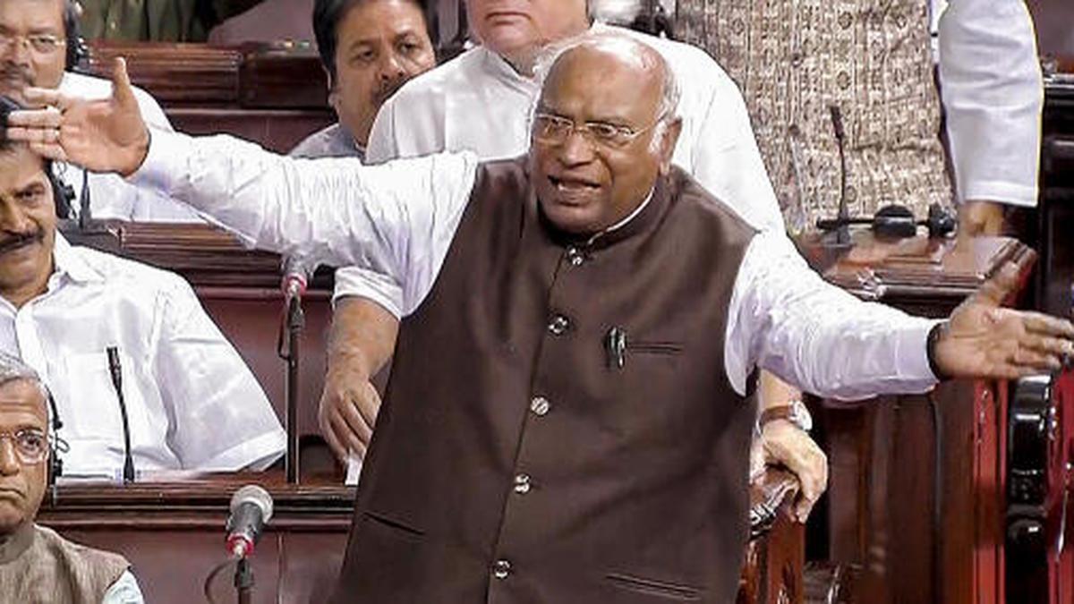 Kharge Lashes Out At BJP, Says Only 12.2 Lakh Formal Jobs Added In 5 ...